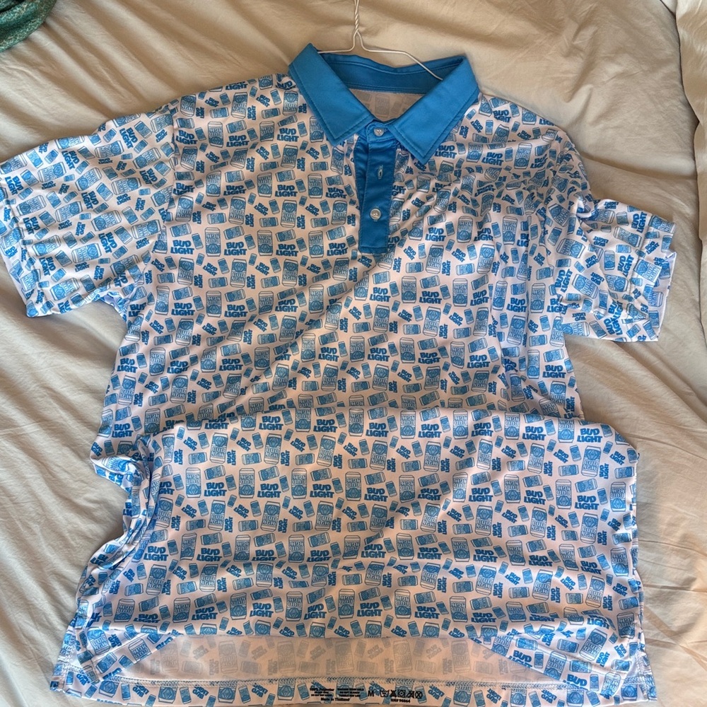 Bud Light men’s Golf Polo